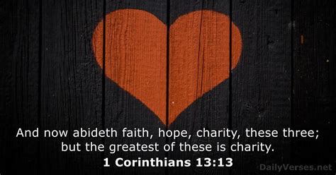 1 corinthians 13 13 kjv